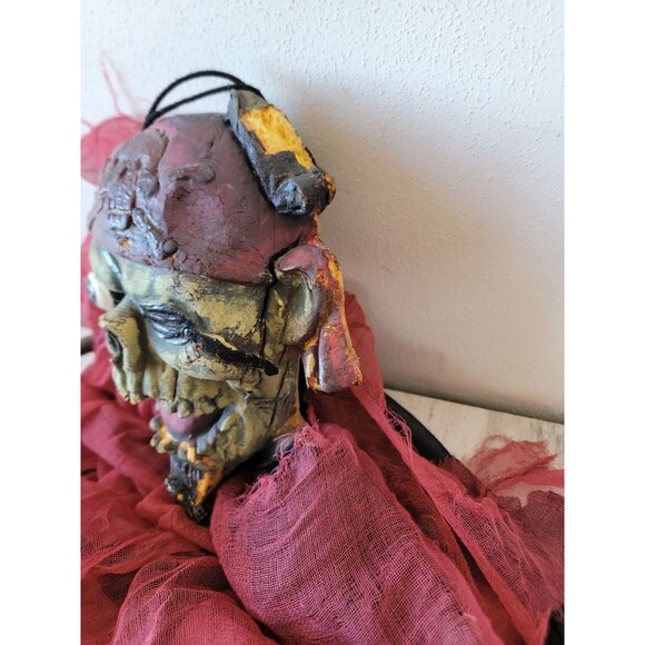Halloween pirate AS IS hanging prop decor vintage home scary - Picture 8 of 11